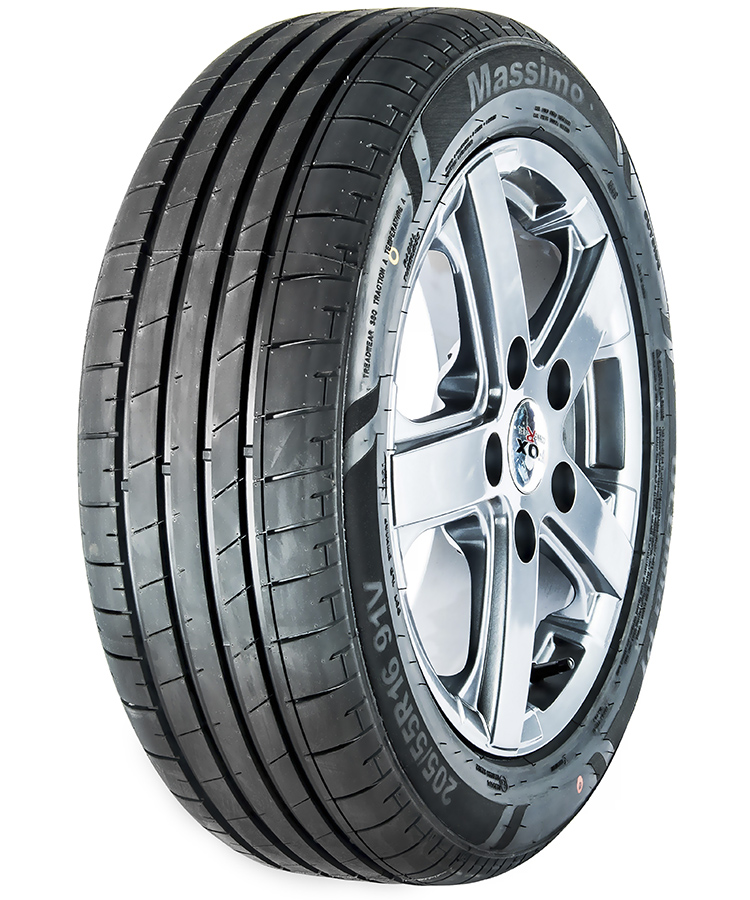 Шина с диском в сборе Massimo OTTIMA PLUS 185/65 R15 88H + Magnetto 15001 S AM Silver 4*100 6xR15 ET50 DIA60.1 в KOLOBOX